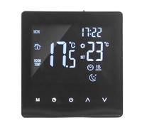 Ejoyous Thermostat Numérique Affichage du Thermostat Intelligent de Salle Intelligente Programmable avec écran Tactile pour Chauffage sous Le Sol Le Capteur IP20 5-60 ℃ 90-240V (K2MRH3A WiFi)
