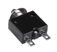 Ejoyous Thermostat Réinitialisable, Fusible Disjoncteur de Protection Thermique Manuel Réarmable Interrupteur Thermique Disjoncteur Compact de Protection Thermique, pour Auto Industrie (20A)