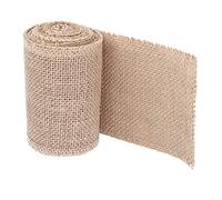 Ejoyous Tissu de Jute de Jute, Rouleau de Toile de Jaune Rouleau de Toile de Grand de de de Chemin de Table en de 3 Types (Largeur 10CM, Longueur 3 mètres)
