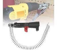 Ejoyous Tournevis Chargeur pour Perceuses, Vis à Plaques de Plâtre, Perceuse à Vis, Adaptateur de Chaîne, Tournevis pour Cloison Sèche, Chaîne Automatique pour Pistolet à Clous, Perceuse 1dgicwseuv