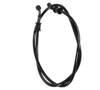 Ejoyous Tuyau de Frein de Moto, Conduite de Frein Flexible en Acier de 50 Cm à 120 Cm, Conduite de Frein de Moto, Embrayage de Frein pour Vélo, Enduro, Motocross, Moto (Black)