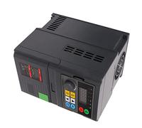 Ejoyous Variateur de Fréquence, Boîtier ABS, VFD triphasé, Entrée AC380 à 440 V, Conception SMD, Grand Dissipateur Thermique, Affichage Numérique pour Contrôle de Moteur de Machines électriques