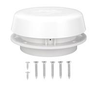 Ejoyous Ventilateur de toit en forme de champignon, sortie de ventilation de voiture, ventilation 155 mm avec grille de yacht de voiture