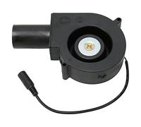 Ejoyous Ventilateur Radial 12V DC Balai, Soufflante de Refroidissement 97x33mm 6000RPM, Vitesse Variable, Lame Métallique à Longue Durée de Vie pour Ventilation D'extraction DIY (Prise UE)