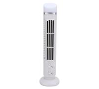 Ejoyous Ventilateur sans Pale Portable USB, Ventilateur de Bureau sans Pale, Angle Réglable 90 Degrés, Silencieux 34 DB, Compact Gain de Place, Vitesse Ajustable avec Lumière pour (WHITE)