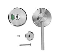 Ejoyous Verrou Indicateur, Verrou de Porte Indicateur Vacant Engagé Serrure de Porte loquet de Verrouillage de Porte de confidentialité avec Indication d'engagement Vacant pour Toilettes publiques