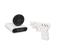 Ejoyous Ziel Réveil, LED Réveil Arme Horloge Numérique avec Sonneries Personnalisées Numérique Design Moderne Grand écran, pour Maison Bureau Chambre