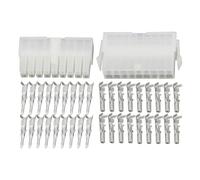 EJPPDHCO 1 Jeu d'adaptateurs de connecteurs de Fils 5557/5559 2/3/4/5/6/7/8/9/10/11/12/14/16/18/20/24 Broches, Pas de 4,2 mm(1 Sets 18 Pin)