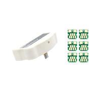 EJPPDHCO C9345 C12C93459 Réinitialiseur de réservoir de Maintenance et Puce for L15140 L15150 L15160 L15180 L18050 L6550 L6580 L8050(Resetter W 6 Chip)