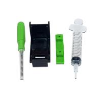 EJPPDHCO Kit d'outils for Cartouche de Recharge d'encre, tampons en Caoutchouc, Pince for 652 664 27 28 56 57 60 74 75 92 93 94 95 96 97 98 99 100(Option A)