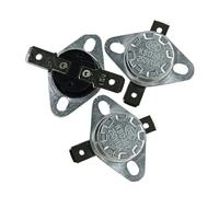 EJPPDHCO Lot de 2 thermostats bimétalliques KSD301 40°C~150°C 15A 250V, Interrupteur de température à contrôle Thermique et réarmement Automatique.
