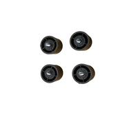 Lot de 4 tapis de pied de rechange universels en plastique for four à micro-ondes avec fixation à vis for accessoires de four à micro-ondes