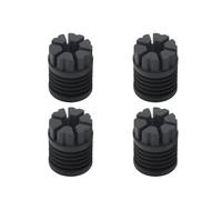 EJPPDHCO Pieds for P1S X1 en Carbone Anti-Vibrations, antidérapants, Anti-poussière, en Caoutchouc, adaptés à l'imprimante 3D Bambulabs(4PCS)
