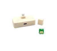 EJPPDHCO Puce de réservoir d'encre de Maintenance et réinitialiseur SC23MB S13S210125 S2101 for imprimante à Sublimation Thermique F170 SC-F170(Resetter W 1 Chip)