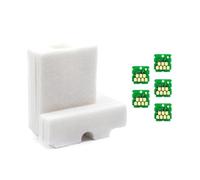 EJPPDHCO Puce et éponge de Maintenance for réservoir d'encre SC23MB S13S210125 for SureColor F170 SC-F170(Spong W 5chip)
