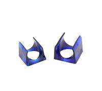EJPPDHCO Support de ventilateur de refroidissement E3D V5 V6, 5 pièces, boîtier de protection, radiateur, pièces d'imprimante 3D, supports de ventilateur, moulage par Injection, ventilateur 12V 24V 30