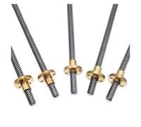 EJPPDHCO Vis mère T8 150 mm, Guide linéaire for imprimantes 3D, Pas hélicoïdal 2 mm, 4 mm, 8 mm, 10 mm, 12 mm, vis trapézoïdales avec écrou(Helical Pitch 14mm)