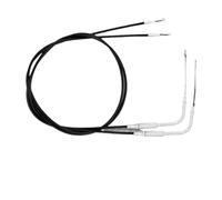 EJUOYO Bobines d'allumage Remplacement Câble d'embrayage d'accélérateur pour Moto Convient pour Harley Sportster XL Touring Dyna Softail, 90 100 110 120 130 150cm(130CM Throttle Cable)