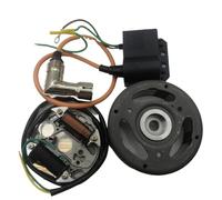 EJUOYO Bobines d'allumage Remplacement Tourne à Droite dans Le Sens des Aiguilles d'une Montre, Ensemble d'allumage Universel Stator Rotor Bobine 12V Convient pour Ducati E50 Zundapp