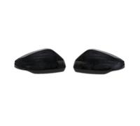 EJUOYO Boîtier Rétroviseur Coque De Rétroviseur Noir Brillant pour Polo AW1 BZ1 2017 2018 2019 2020 2021 2022 2023 2024 2025