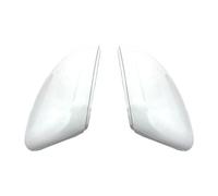 EJUOYO Boîtier Rétroviseur Couvercle Rétroviseur Latéral Voiture Capuchon D'aile Remplacement Garniture Boîtier Extérieur pour pour C3 2016 2017 2018 2019 2020(White)