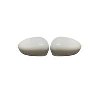 EJUOYO Boîtier Rétroviseur Lot De 2 Coques Rétroviseur pour Fiat 500 500C pour Grande pour Punto 595 pour Abarth 695 2007-2023(White-Relace)