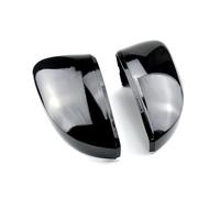 EJUOYO Boîtier Rétroviseur Lot De 2 Coques Rétroviseurs pour Polo 6R 6C 2010 2011 2012 2013 2014 2016 2017(Bright Black)
