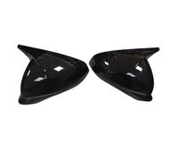 EJUOYO Boîtier Rétroviseur pour Seat Leon Cupra Formentor 2020-2024 Couvercle De Rétroviseur Latéral De Voiture Garniture D'aile(Gloss Black)