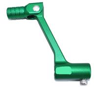 EJUOYO Levier de Manette de Vitesse Pliant Levier de changement de vitesse en aluminium, adapté aux VTT, motos tout-terrain, pit bikes, motocross Leviers de vitesse pour moto(D-Green)