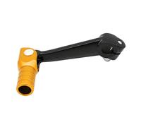 EJUOYO Levier de Manette de Vitesse Pliant Levier de changement de vitesse pour VTT, Dirt Bike, ZongShen NC250 BSE, Apollo Kayo T2 T4 110-250cc 250 Leviers de vitesse pour moto(Black Gold)