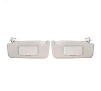 EJUOYO Panneau D'Ombrage Convient pour JAC J4 -J6 Heyue B15 Pare-Soleil De Toit Intérieur De Voiture Pare-Soleil Pare-Soleil avec Verre 5702030U2090 Aménagements intérieurs(Beige One Pair)