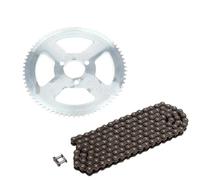 EJUOYO Pignon Moteur Pignons Chaîne 25H 47T - 92T Dents 29/54 mm pignon arrière pour Mini-Motos 47cc 49cc ATV Quad Dirt Pit Pocket Bike Pignon de Chaîne Arrière(70T-29MM)