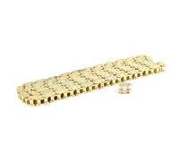 EJUOYO Pignon Moteur Pignons Chaîne à pignon 108 maillons pour Mini Quad T8F avec maillon Principal de Rechange pour Mini Moto 2 Temps 47cc 49cc Pignon de Chaîne Arrière(Gold)