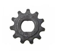 EJUOYO Pignon Moteur Pignons Pignon Ovale 9T, 10T, 11T, 12T, 13T, 14T, 15T, Dents 25H, 10 mm, adapté au Moteur de Scooter Razor Evo IZIP 500 W -1000 W Pignon de Chaîne Arrière(11T)
