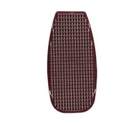 EJUOYO Revetement Selle Moto Housse de siège de Moto, Coussin Isolant, Imitation Bois, pour Moto électrique, imperméable, Respirante, Universelle Housses de siège pour Moto(Brown)