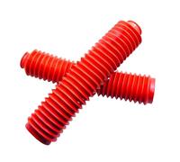 EJUOYO Soufflet de Fourche Moto Convient aux Soufflets de Fourche Avant en Convient pour Honda CR125 CR150 CR250 CR500 CRF250R CRF250X CRF450R CRF450X Fourche de Moto(Red)
