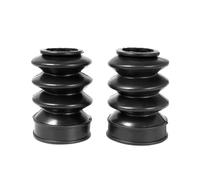EJUOYO Soufflet de Fourche Moto Paire de protège-fourches en Caoutchouc pour Harley Sportster XL 883 1200, 1 Paire de Soufflets de Fourche Avant de Moto Fourche de Moto