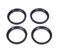 EJUOYO Universels Elargisseur Jeu d'anneaux en Plastique centrés sur Le moyeu, 4 pièces, adaptateurs de Collier Central d'alésage de Roue de 66.6mm à 57.1mm Jantes Entretoises