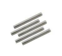 EJvkrbtx Barre entièrement filetée en acier inoxydable 304 | M3-M5 16-500mm for boulon d'ancrage, support de serrage, boulon en U : 1/2/3/5/10 pièces(65mm (3Pcs),M3)