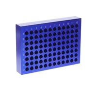 EJvkrbtx Thermostat basse température for refroidisseur PCR en aluminium | Support en silicone 0,2-50 ml 1-96 puits : for tubes PCR, tubes à centrifuger, tubes à essai(2ml 24 well)