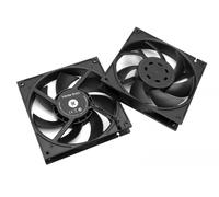 EK Water Blocks Ventilateurs de boîtier EK-Vardar Evo 140ER BB 14 cm Lot de 2 (Noir)