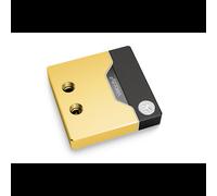 EK Bloc d'eau pour processeur, compatible LGA 1700, laiton et cuivre, noir/or, dimensions 94.5x94.5x33mm, connectique RGB 3-pin, filetage 1/4"