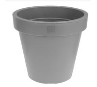 EK Pot de fleurs rond gris clair - 40 cm