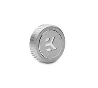 EK-Quantum Torque Bouchon de refroidissement à eau en titane satiné G1/4 avec badge