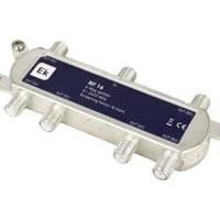 EK RF 16 - Répartiteur clase-a 6 sorties 5 - 2400 mHz courant continu