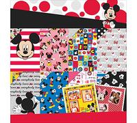 EK Success Disney Lot de 36 Blocs de Papier Mickey et Ses Amis 12 Motifs/3 pièces Multicolore 2,76 x 32,48 x 33,75 cm