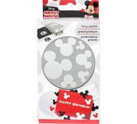 EK Tools 51-80002 EK Disney Punch Oreille de Mickey, Métal, Gris, Taille unique