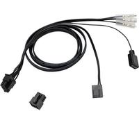 EK Water Blocks EK-Loop OmniLink Câble d'alimentation 6 broches noir Câble de connexion pour refroidissement à eau