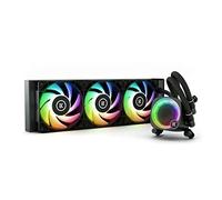 EK Water Blocks Nucleus AIO CR360 Lux D-RGB Processeur Refroidisseur de liquide tout-en-un 12 cm Noir 1 pièce(s)
