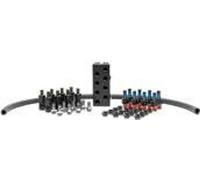 EK Water Blocks EK-Pro Quick Disconnect Manifold 2CPU 2GPU Distribution Set